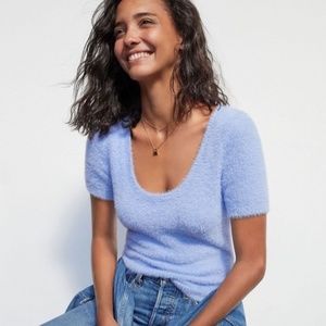 NWT Anthropologie Maeve Rona Sweater Tee